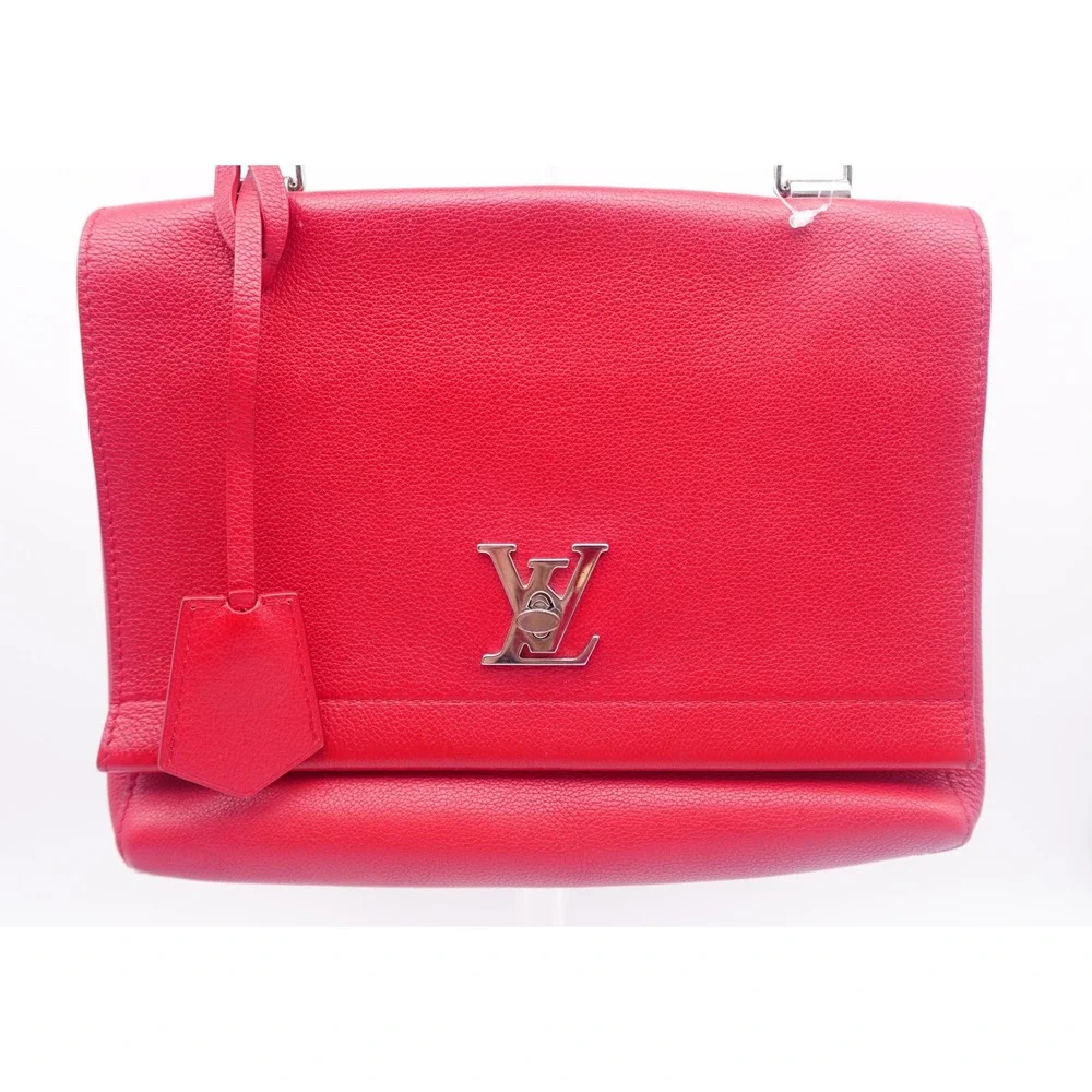 Louis Vuitton Lockme II BB Rose Indien Pink Leather Crossbody Bag M50250